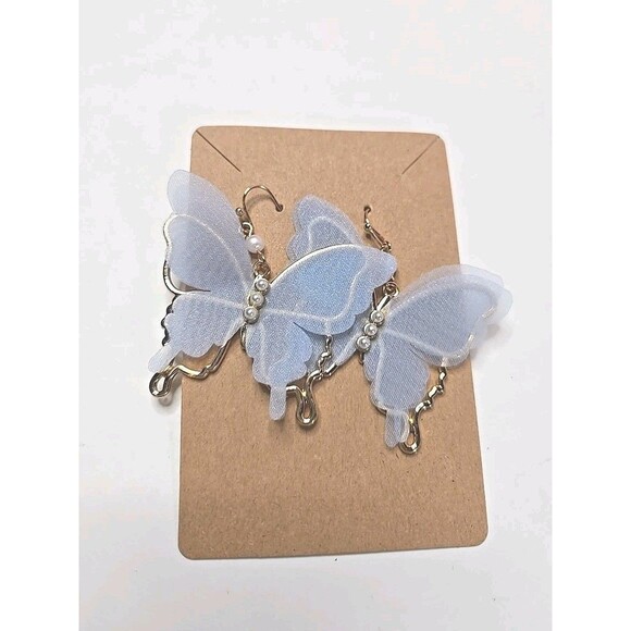 Jewelry Lot Butterfly Garden Fairy Theme Clean Curated Bundle Free Gift - Picture 16 of 16